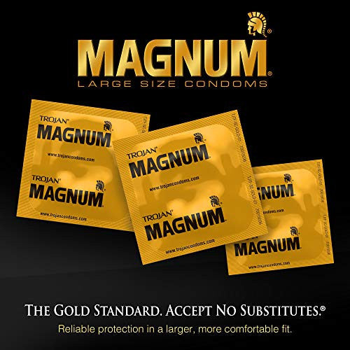 Trojan Magnum Lubricated Condoms