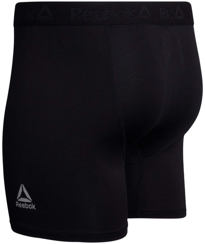 Reebok Men's Boxer Briefs - 4 Pack Soft Performance Boxers w Men with Fly Pouch