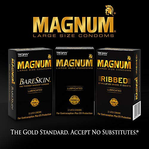 Trojan Magnum Lubricated Condoms