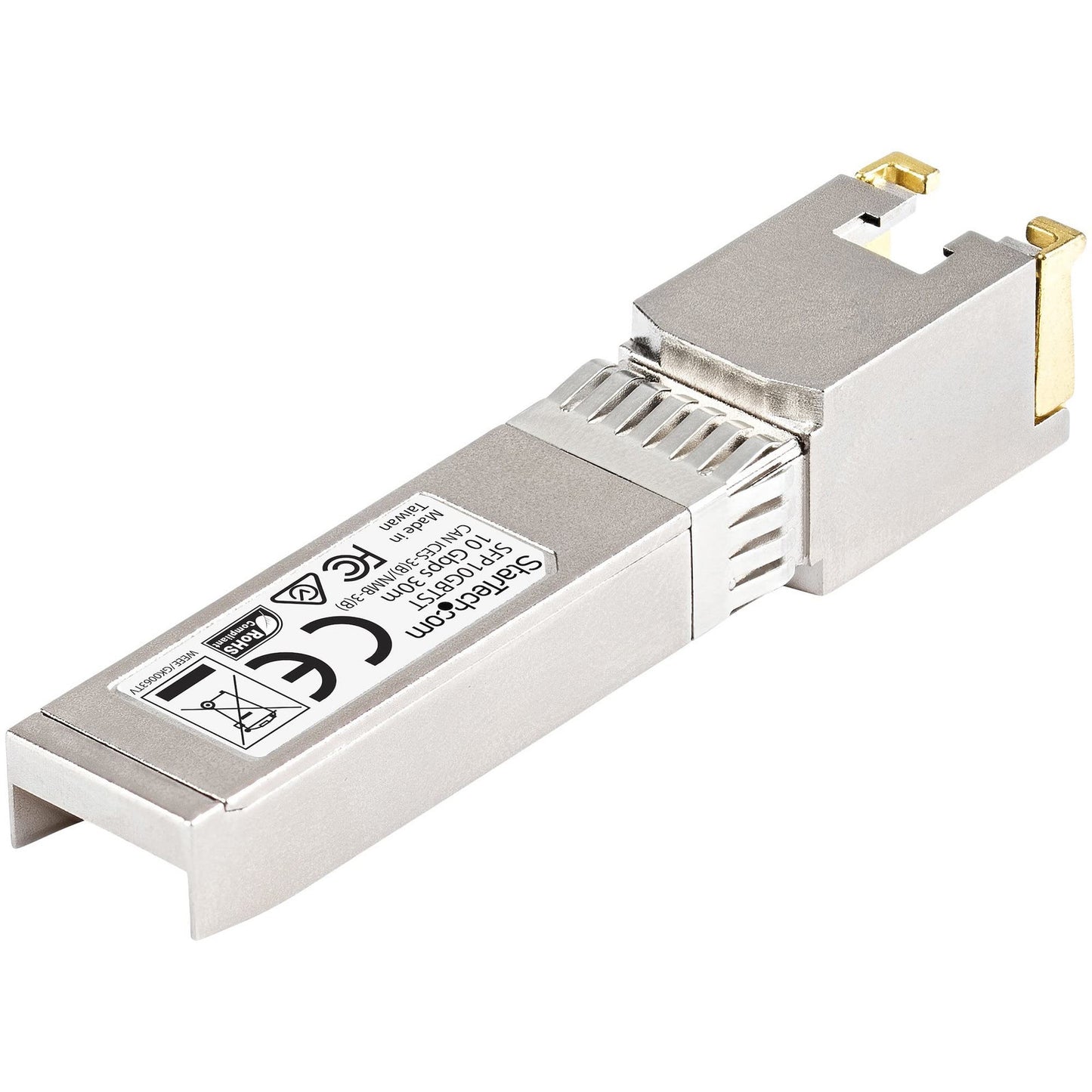 StarTech.com Cisco SFP-10GB-T-X Compatible SFP+ Module, 10GBASE-T, SFP to RJ45