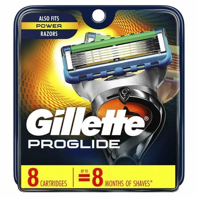 Gillette Proglide Power, Fits All Proglide & Fusion Razors, 8 Cartridges