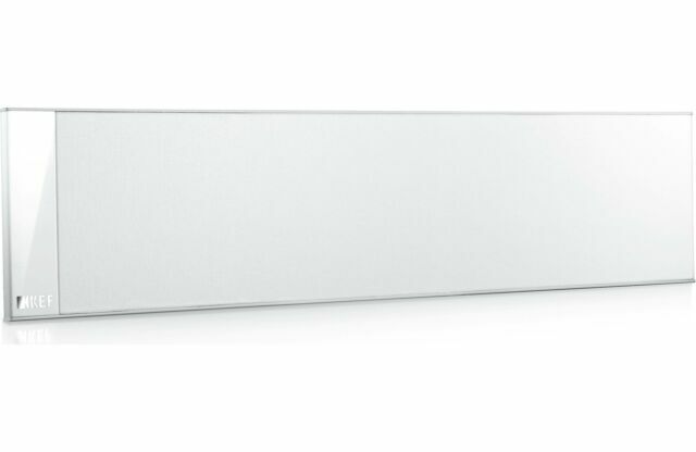 BRANDNEW KEF T301C Ultra-thin WallMount home theatre CENTER speaker (WHITE)