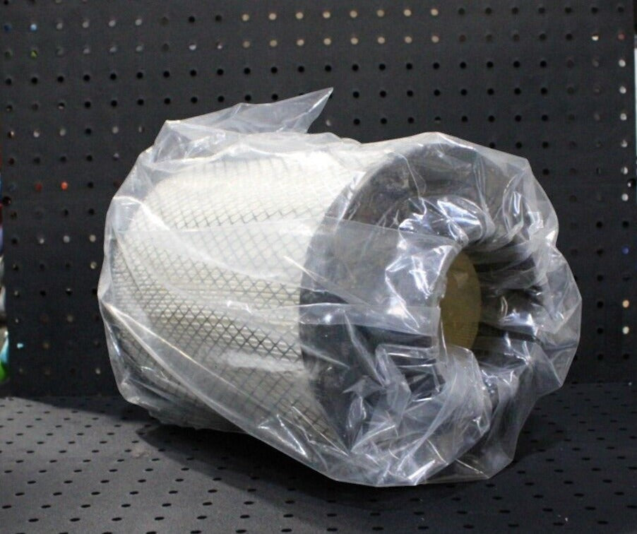 The Wholesale Outlet NAPA Gold 6637 cylindrical cellulose air filter in protective plastic packaging