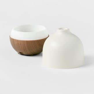 300ml Woodgrain Oil Diffuser White/Brown - Project 62