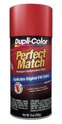 Dupli-Color Paint BVW2037 Dupli-Color Perfect Match Premium Automotive Paint; Tornado Red; Paint Code LY3D; 8 oz. Aerosol;