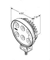 Truck-Lite (8150) Work Lamp