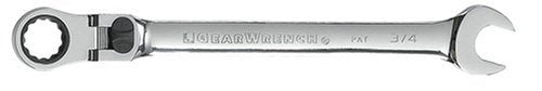 GEARWRENCH Flex-Head Combination Ratcheting Wrench