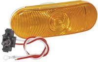 Truck-lite 81118 Super-60 Sealed Oval Turn Signal Lamp #60201y, Yellow