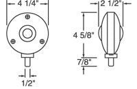 Truck-Lite (3801) Double Face Pedestal Lamp