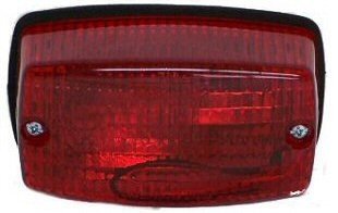 Truck-Lite Surface Mount Stop/Turn/Tail Bulb Replaceable Red 548D