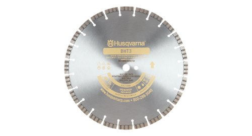 Husqvarna 542775645 BHT3 Turbo General Purpose Diamond Blade, 14-Inch X .125-Inch X 1-Inch