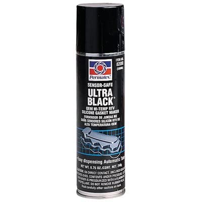 Permatex 82080 Ultra Black RTV Silicone Maximum Oil Resistance Gasket Maker, 8.75 oz Power Can