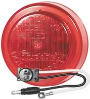 Truck-lite 81133 Led 10-series Clearance/marker Lamp, 2.5", Red (Pack of 5)