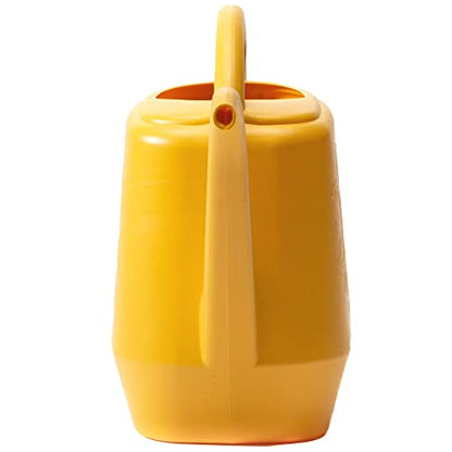 Bloem Aqua Rite Watering Can: 56 Oz - Earthy Yellow - Large Capacity, Extra Long Spout, Durable Plastic, One Piece Construction, for Indoor & Outdoor Use, Gardening