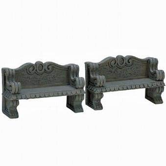 Stone Bench (Pair)