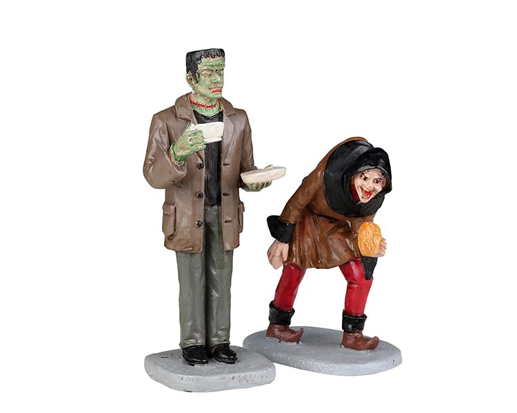 Lemax Spooky Town Monster Coffee Break, Set of 2, 22106