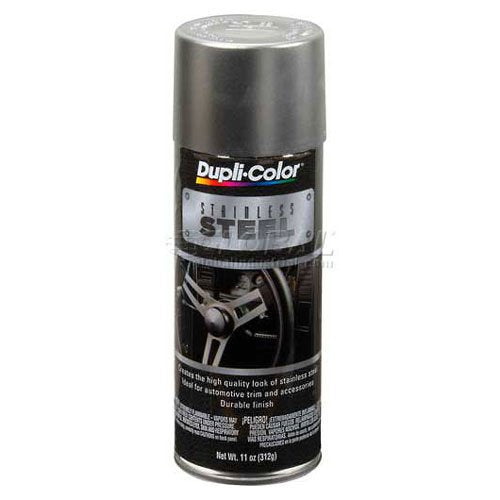 Dupli-Color Automotive Metallic Coating Stainless Steel 11 Oz. Aerosol - Lot of 6