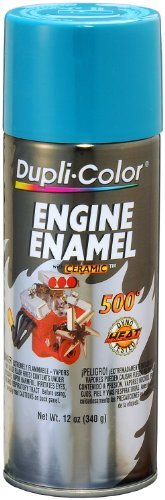 Dupli-Color DE1610 Ceramic Pontiac Blue Engine Paint - 12 oz. Color: Pontiac Blue, Model: DE1610, Outdoor & Hardware Store