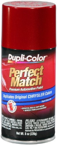 Dupli-Color BCC0412 Inferno Red Metallic Chrysler Exact-Match Automotive Paint - 8 oz. Aerosol Size: 8 Ounce Aerosol Color: Inferno Red Metallic, Model: BCC0412, Outdoor&Repair Store