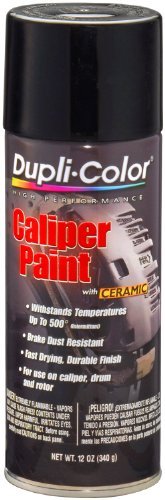 Dupli-Color BCP102 Black Brake Caliper Aerosol - 12 oz. Color: Black, Model: BCP102, Car & Vehicle Accessories / Parts