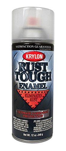 Krylon RTA9247 Krylon Rust Tough Rust Preventive Enamels Gloss Clear 12 oz. Aerosol Krylon Rust Tough Rust Preventive Enamels