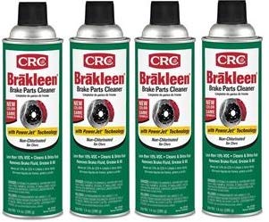 CRC Brakleen 05050 Brake Parts Cleaner 14 Ounce Aerosol Can (Pack of 4)