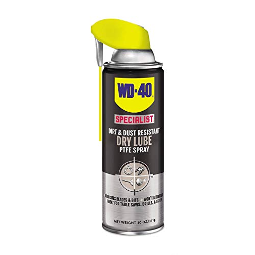 WD-40 300059 Dirt and Dust Resistant Dry Lubricant Spray w/Smart Straw (3 Pack)