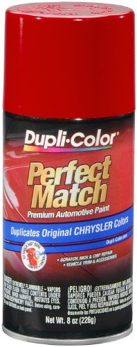 Dupli-Color BCC0419 Flame Red Chrysler Exact-Match Automotive Paint - 8 oz. Aerosol Size: 8 Ounce Aerosol Color: Flame Red, Model: BCC0419, Car & Vehicle Accessories / Parts