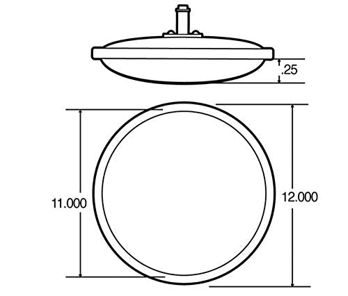 Truck Lite 97610 Mirror