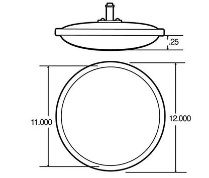 Truck Lite 97610 Mirror