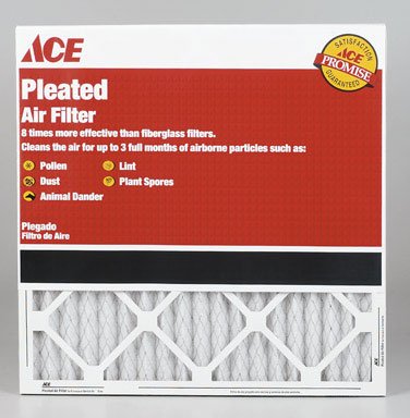 12 each: Precisionaire Pleated Furnace Air Filter (84804.012025)