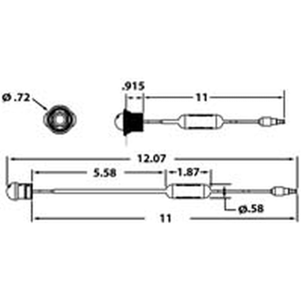 Truck-Lite (33010C) License Lamp and Grommet Kit