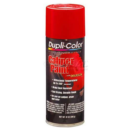 Dupli-Color Caliper Aerosol Paint Red 12 Oz. Aerosol - Lot of 6