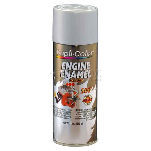 Dupli-Color Engine Enamel With Ceramic Aluminum 12 Oz. Aerosol - Lot of 6