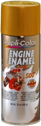 Dupli-Color DE1604 Ceramic Universal Gold Engine Paint - 12 oz. Color: Universal Gold, Model: DE1604, Car & Vehicle Accessories / Parts