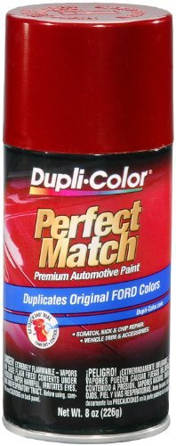 Dupli-Color BFM0344 Toreador Red Metallic Ford Exact-Match Automotive Paint - 8 oz. Aerosol Size: 8 Ounce Aerosol Color: Toreador Red Metallic, Model: BFM0344, Car & Vehicle Accessories / Parts