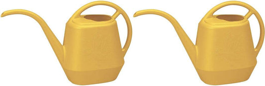 Bloem AW21-23 Watering Can Aqua Rite 1/2 Gal. (56 oz) Earthy Yellow