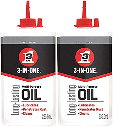 3-IN-ONE 10038 Multi-Purpose Oil 8 oz (Pack of 2)