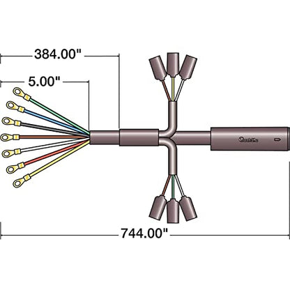 Truck-Lite 88751 7 Conductor Main Cable Harness