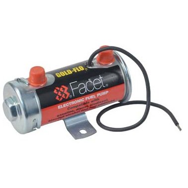 40131E Facet Gold-Flo Fuel Pump, 12 Volt, 4.0-5.5 PSI, 34 GPH