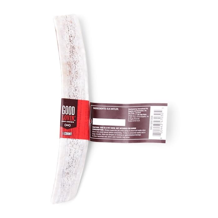 Good Lovin' Split Elk Antler Dog Chew