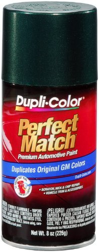 Dupli-Color BGM0520 Medium Green Pearl Metallic General Motors Exact-Match Automotive Paint - 8 oz. Aerosol Size: 8 Ounce Aerosol Color: Medium Green Pearl Metallic, Model: BGM0520, Car & Vehicle Accessories / Parts