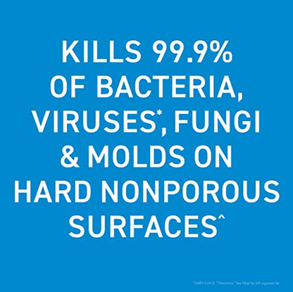 Bioesque Botanical Disinfectant Solution, Heavy Duty Broad-Spectrum Disinfectant, Kills 99.9% of Bacteria, Viruses*, Fungi, & Molds