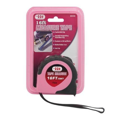 2 Pack IIT 88430 Ladies Pink 16-Feet Tape Measure