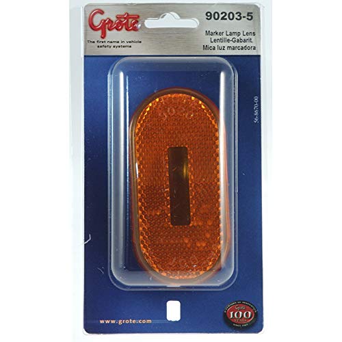 Grote Replacement Lens, Yellow, for 45933, Retail Pack (90203-5)