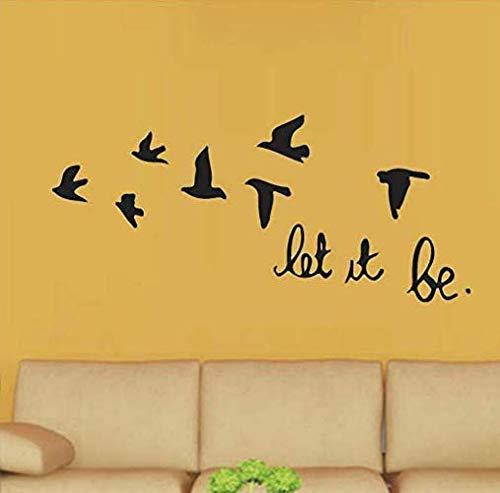 Blondee's Removable Wall Decal Let It Be Creative Wall Sticker