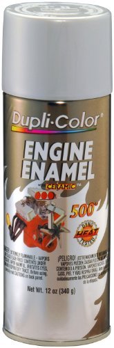 Dupli-Color DE1615 Ceramic Aluminum Engine Paint - 12 oz. Color: Aluminum, Model: DE1615, Outdoor & Hardware Store