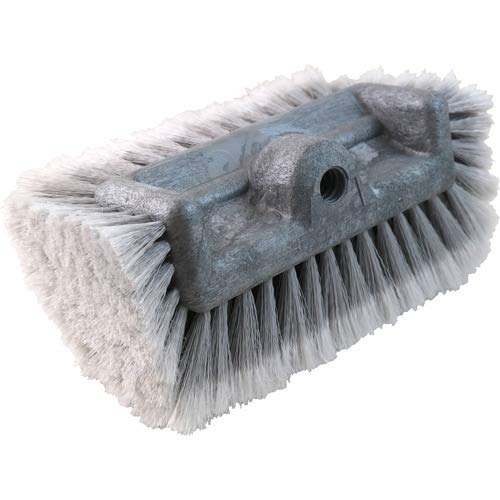 BALKAMP Brush Head, Quad, 10 Inch W, Gray (1 Unit)