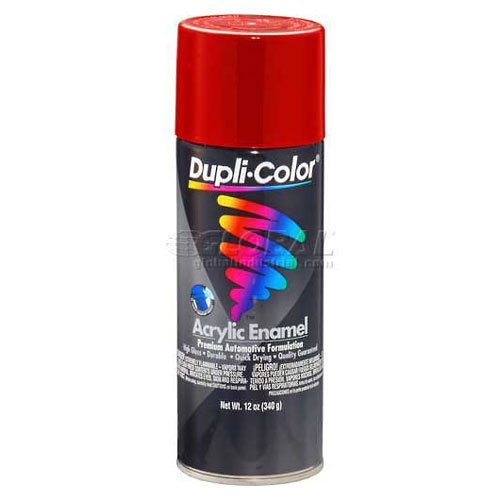 Dupli-Color Premium Enamel Cherry Red 12 Oz. Aerosol - Lot of 6