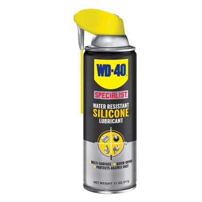 WD-40 Bike Lube WD40 Specialist Silicone 11Oz Aerosol - 30001